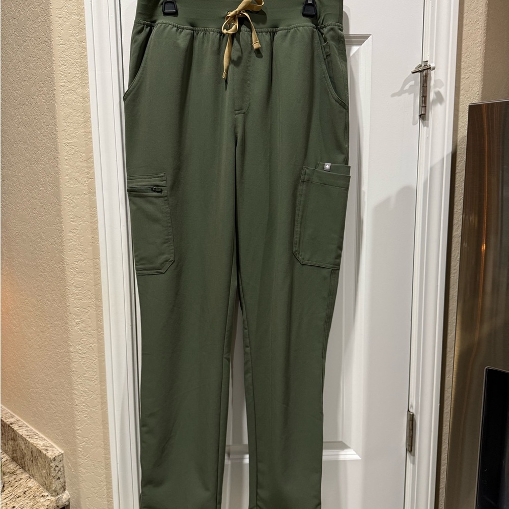 Figs Moss high waisted yola TALL